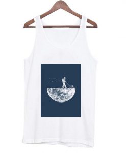 Mowing The Moon Tank Top SN01