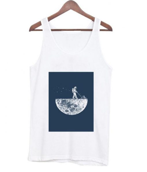 Mowing The Moon Tank Top SN01