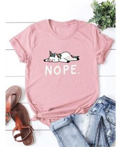 Nope Cartoon T-Shirt SN01