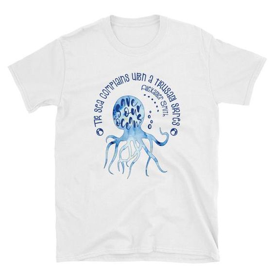 Octopus Protect Watercolor T-Shirt EL01