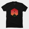 Rocket Planet Mars Tshirt EC01