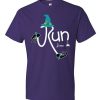 Running Witch Halloween T-Shirt EL01