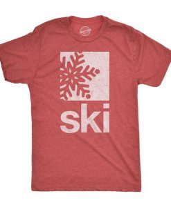 Ski Snowflake T-Shirt AD01