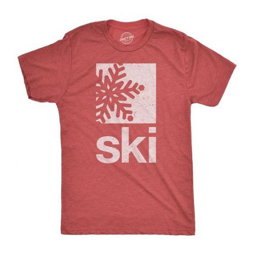 Ski Snowflake T-Shirt AD01