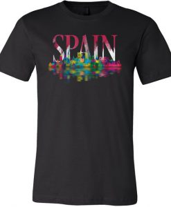 Spain Watercolor T-Shirt EL01