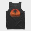 Sunset Palm Tree Tank Top GT01