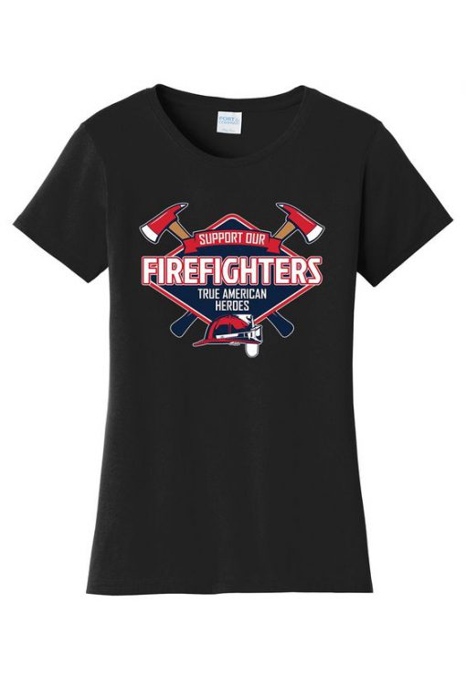 Support Our Firefighters Hero T-Shirt EL01