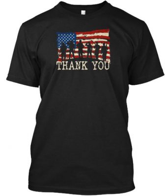 Thank You American Flag T-Shirt EL01