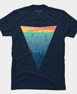 Triangle Sunset Tshirt EC01