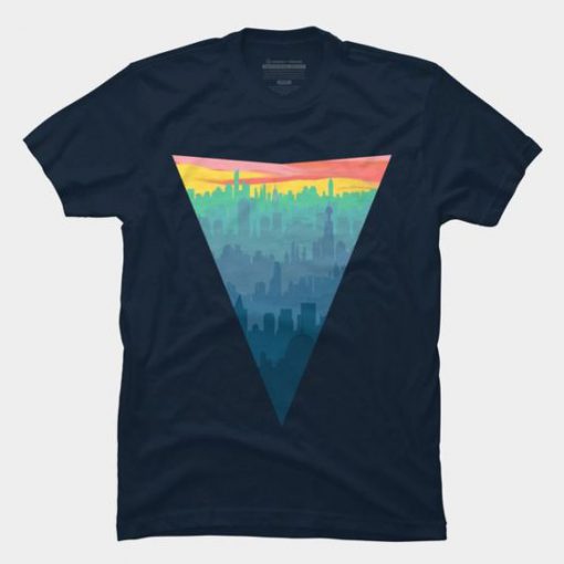 Triangle Sunset Tshirt EC01