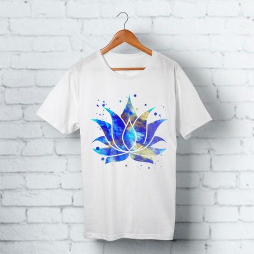 Watercolor Lotus T-Shirt EL01