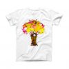 Watercolor Splattered Tree T-Shirt EL01