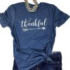 Womens Thankful T-Shirt EL01