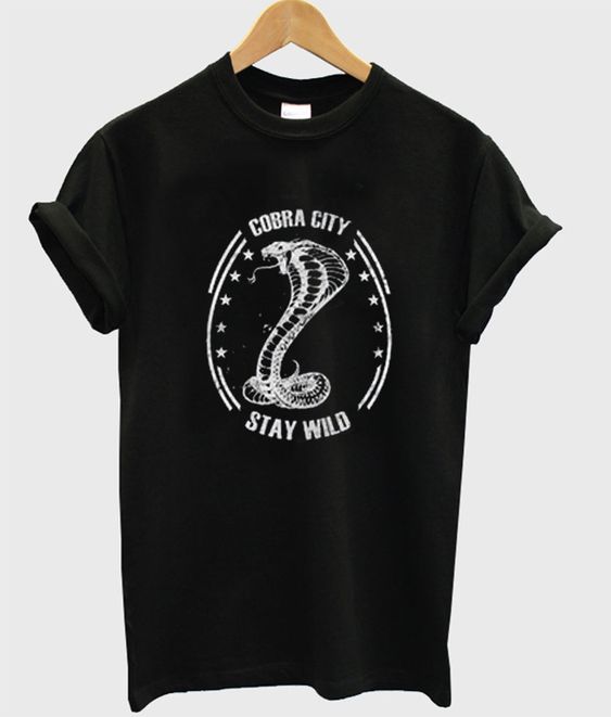 cobra city stay wild t-shirt RR01