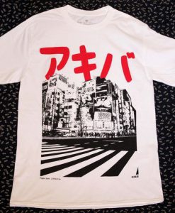 Akihabara At Night T-Shirt EL01