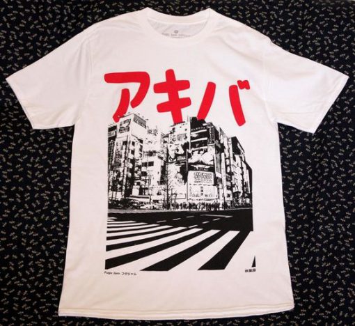 Akihabara At Night T-Shirt EL01