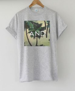 And Tropical Palm T-Shirt EL01