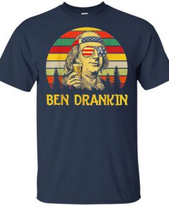 Ben Drankin Retro Vintage T-Shirt EL01