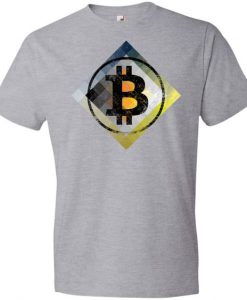 Bitcoin Color Grid T-Shirt EC01