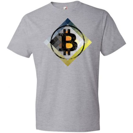 Bitcoin Color Grid T-Shirt EC01