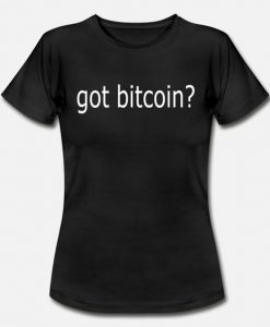 Bitcoin Sarcasm Graphic Womens T-Shirt EC01