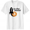 Bitcoin to the moon Men Tshirt EC01