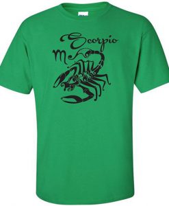 Cheapasstees Scorpio Horoscope Graphic T-Shirt EC01