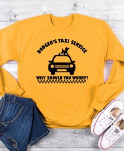 Dodger's Taxi Service Sweatshirt EL01
