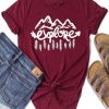 Explore Mountain Summer T-Shirt EL01