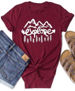 Explore Mountain Summer T-Shirt EL01