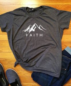 Faith Mountain T Shirt SR01