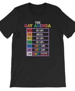 Gay Agenda T-Shirt AD01