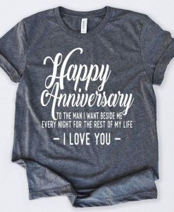 Happy Anniversary T-Shirt SN01