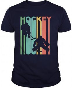 Hockey Vintage Retro T-Shirt EL01