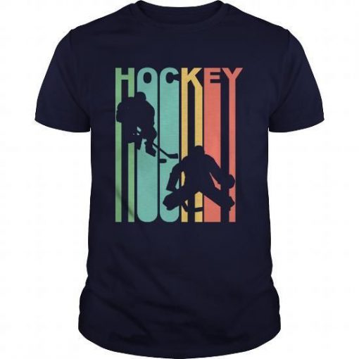 Hockey Vintage Retro T-Shirt EL01