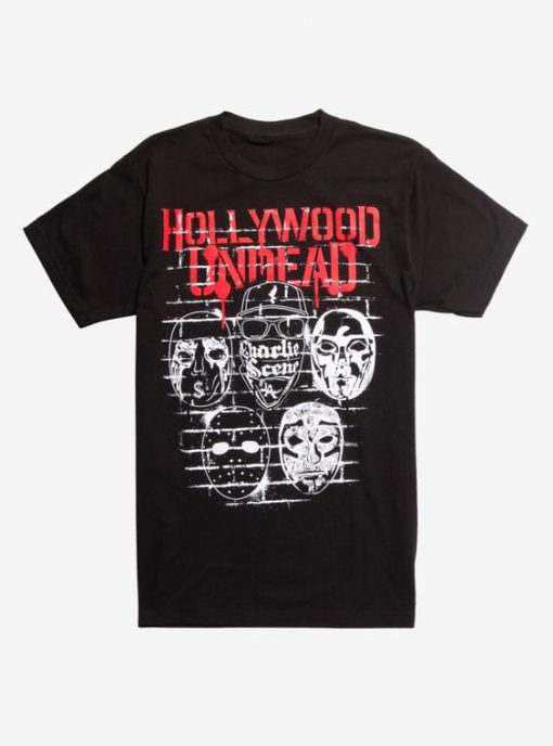 Hollywood Undead Brick Masks T-Shirt SR01