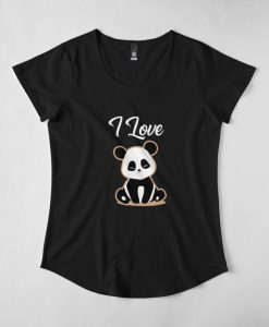 I Love Panda T-Shirt SN01