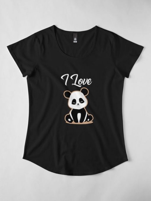 I Love Panda T-Shirt SN01