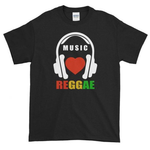 I Love Reggae Music T-Shirt EL01