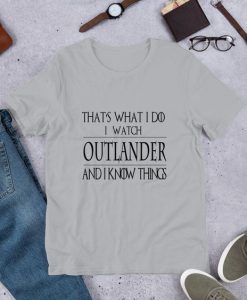 I Watch Outlander T-shirt ZK01