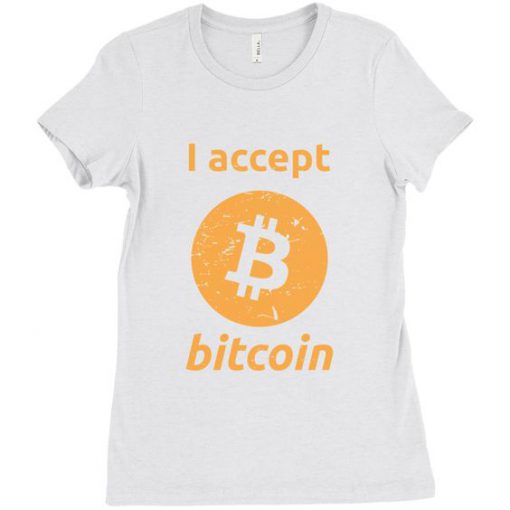 I accept bitcoin T-Shirt EC01