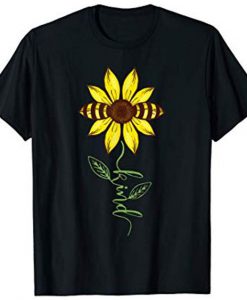 Kind The Bees Sunflower T-Shirt EL01