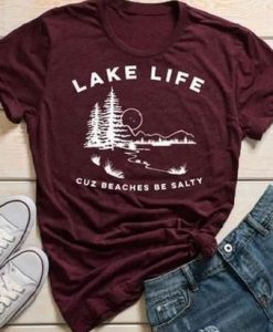 Lake Life Womens T-Shirt EL01