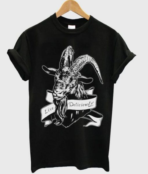 Live deliciously T-shirt SR01