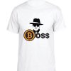 Mens Bitcoin Boss T-Shirt EC01