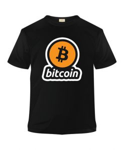 Mens Bitcoin Short Sleeve T-Shirt EC01