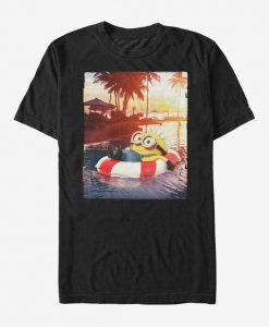 Minion Tropical Vacation T-Shirt EL01