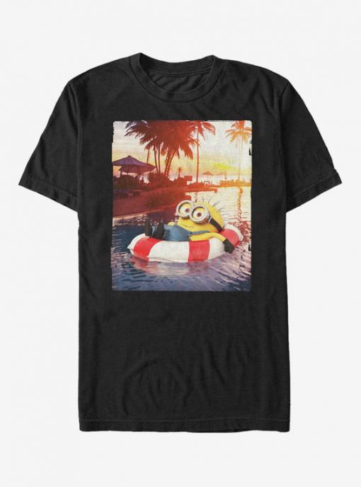 Minion Tropical Vacation T-Shirt EL01