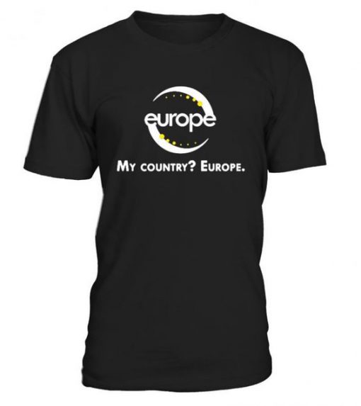 My Country Europe T Shirt SR01