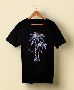 Palm Tree Beach Tropical T-Shirt EL01